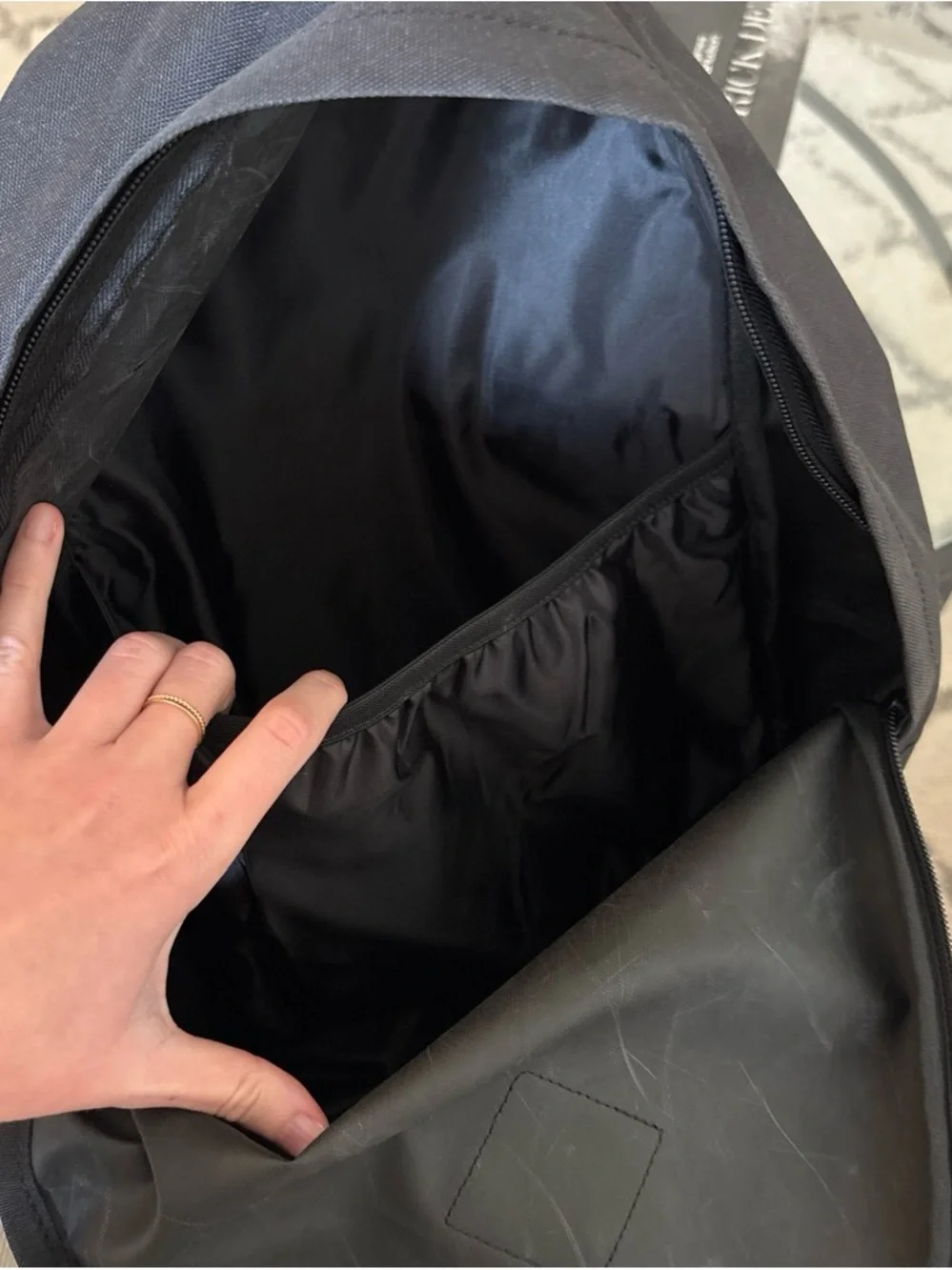 Black Men's Backpack